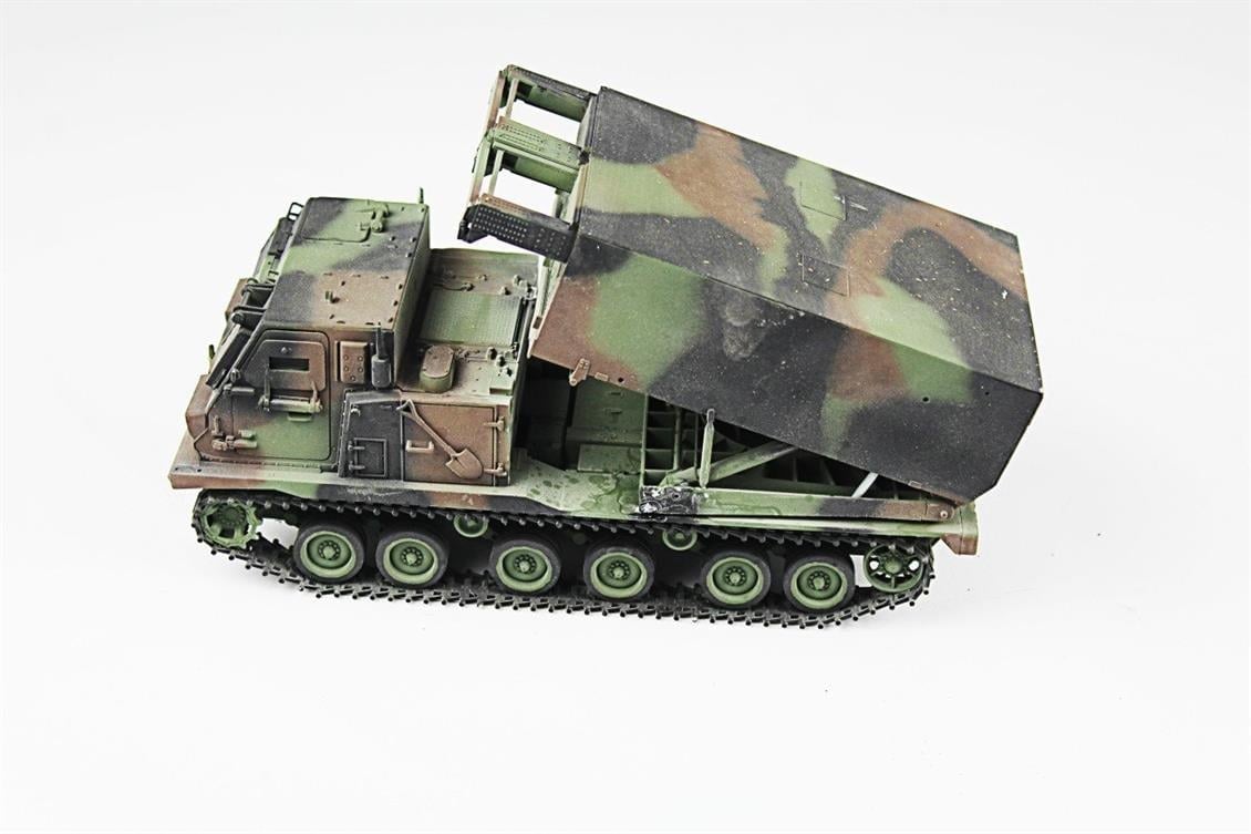 QD206 1/35 MLRS, Dragon, Sergilemeye Hazır Plastik Tank Modeli
