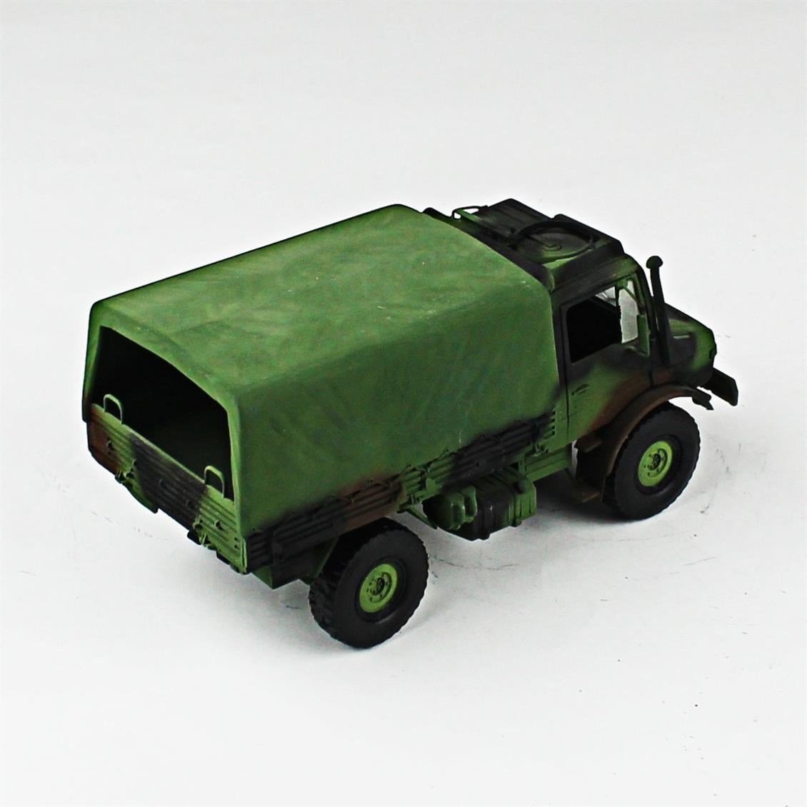 QD207 1/35 Unimog, Revell, Sergilemeye Hazır Plastik Tank Modeli