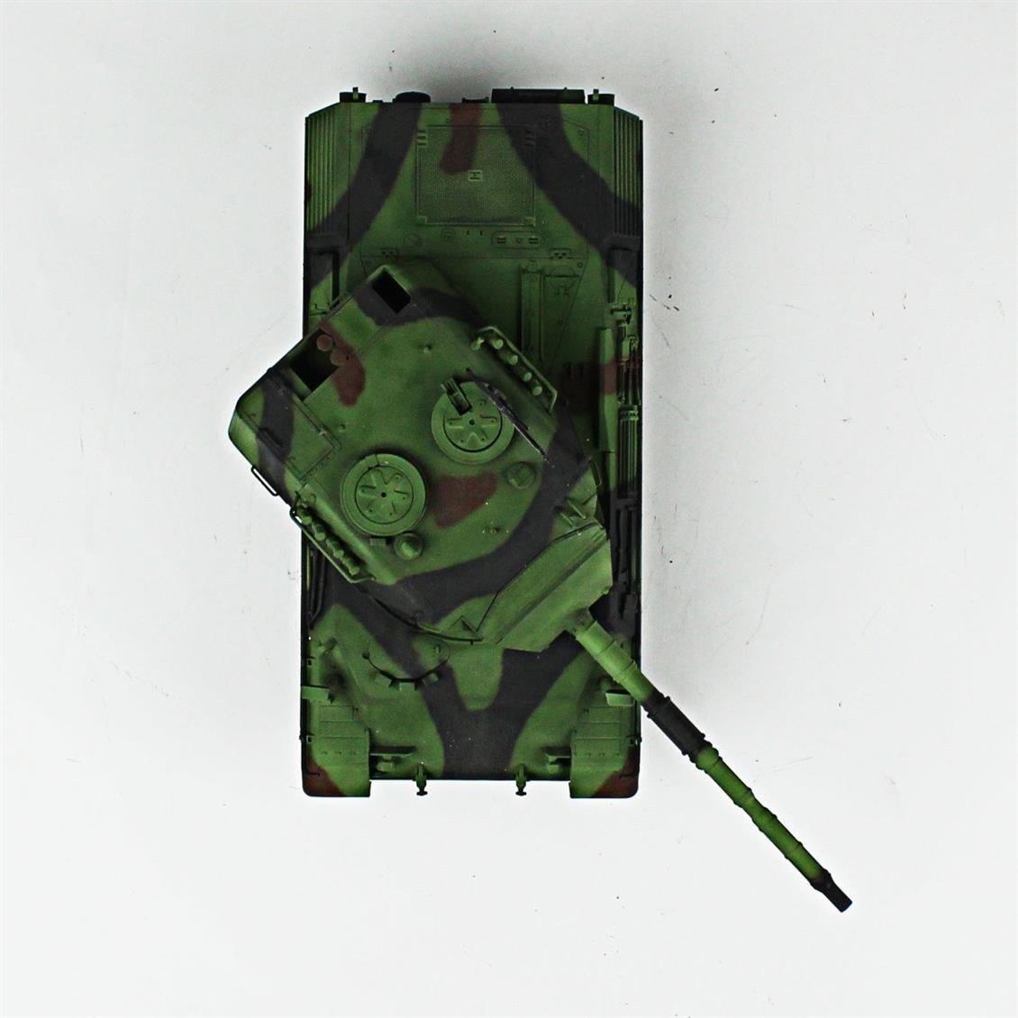 QD211 1/35 Leopard 1A4, Tamiya, Sergilemeye Hazır Plastik Tank Modeli