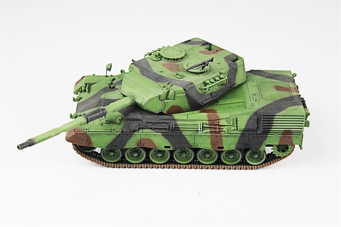 QD211 1/35 Leopard 1A4, Tamiya, Sergilemeye Hazır Plastik Tank Modeli