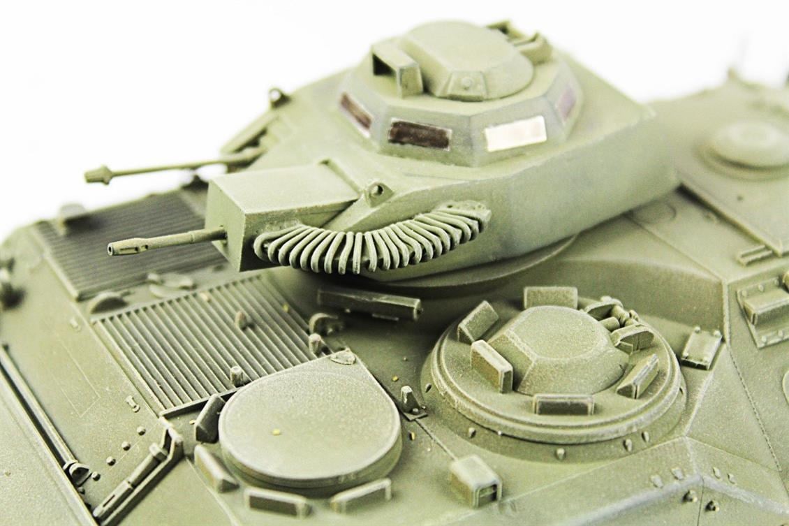QD221 1/35 FNSS ZMA Gage Kuleli, AFV Club+Scratch, Sergilemeye Hazır Plastik Tank Modeli