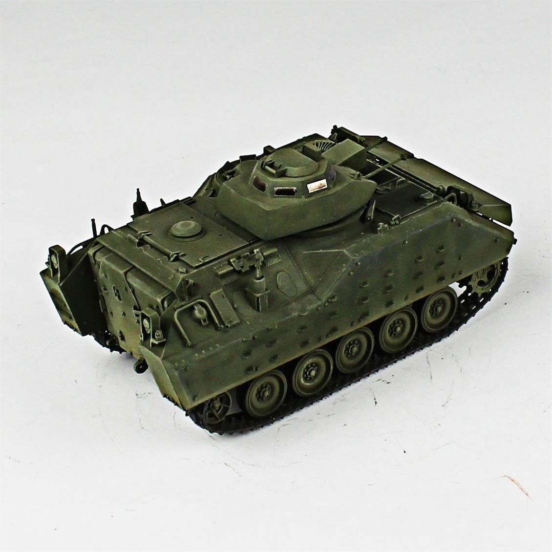 QD221 1/35 FNSS ZMA Gage Kuleli, AFV Club+Scratch, Sergilemeye Hazır Plastik Tank Modeli