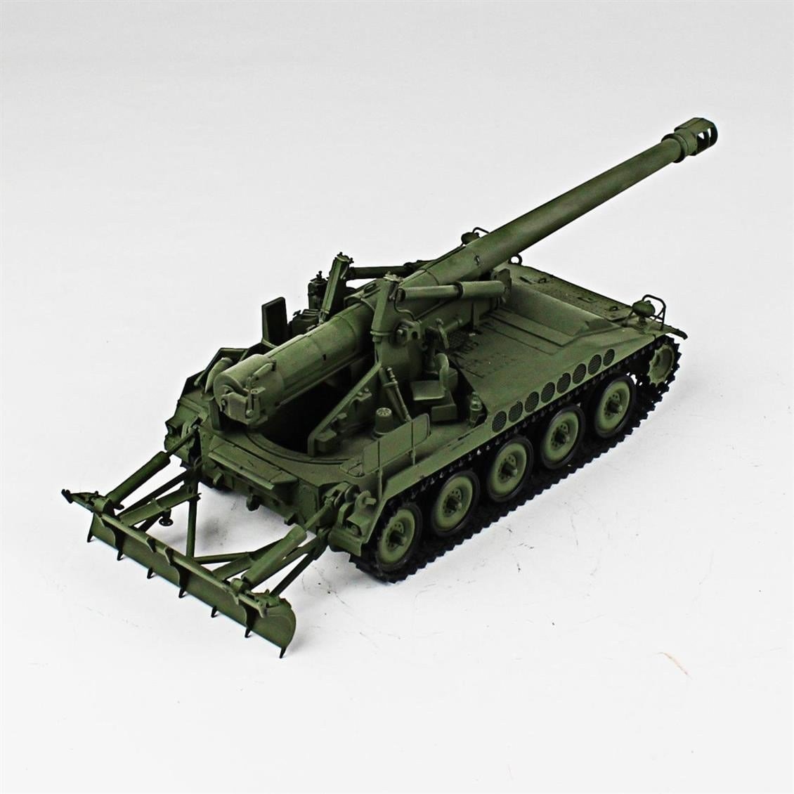 QD223 1/35 M110 203 mm. Obüs, Italeri,  Sergilemeye Hazır Plastik Tank Modeli
