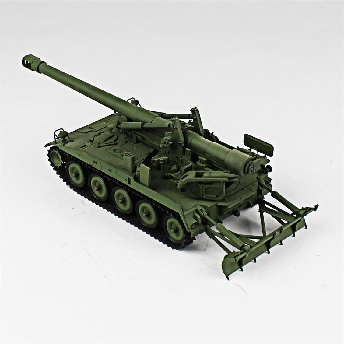 QD223 1/35 M110 203 mm. Obüs, Italeri,  Sergilemeye Hazır Plastik Tank Modeli