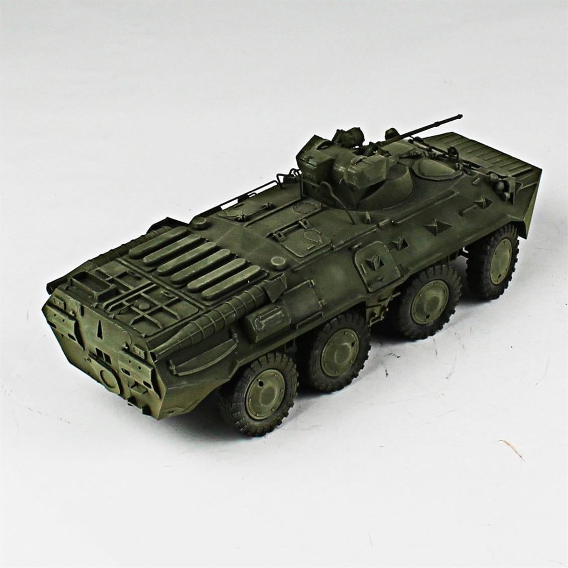 QD224 1/35 BTR-80A, Zvezda, Sergilemeye Hazır Plastik Tank Modeli