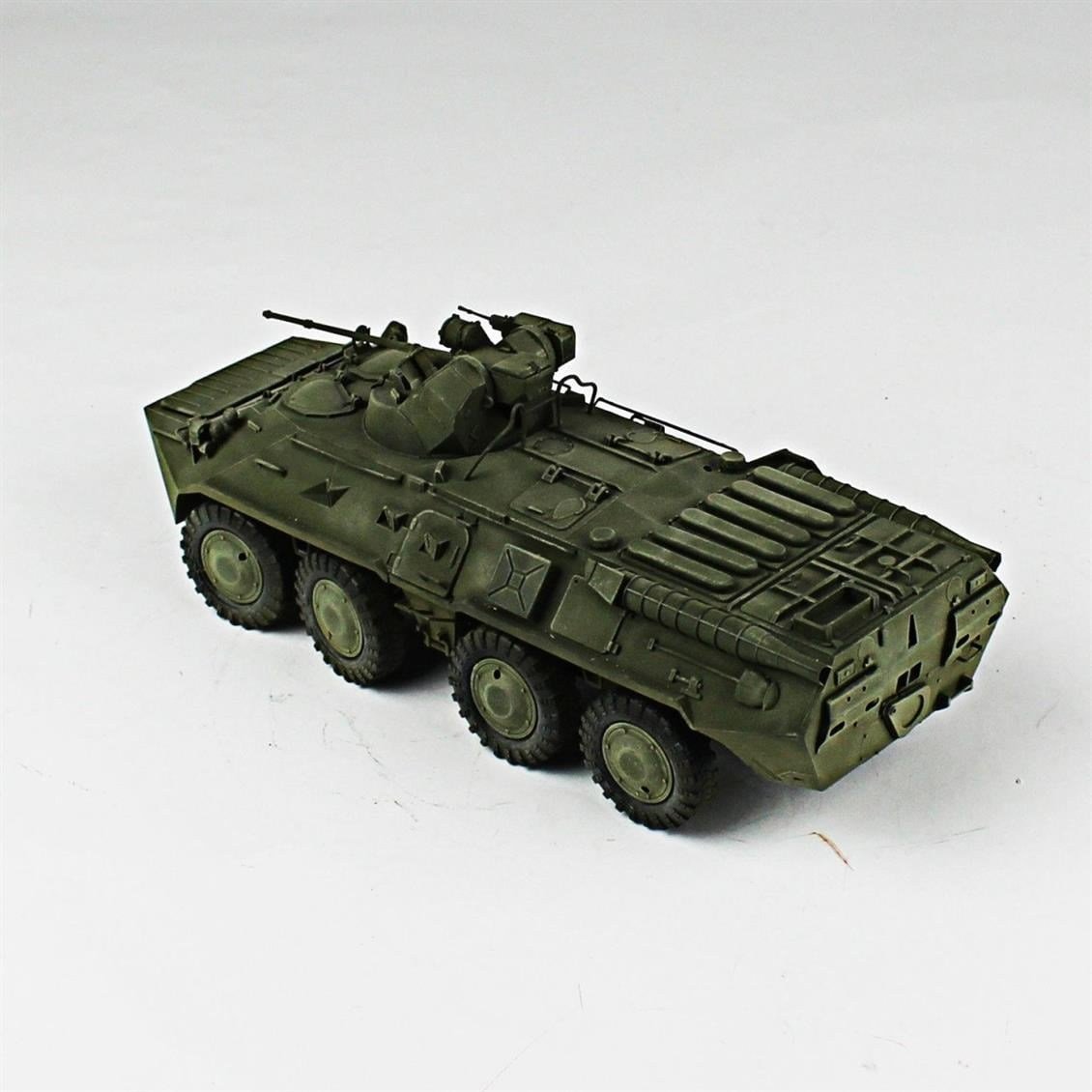 QD224 1/35 BTR-80A, Zvezda, Sergilemeye Hazır Plastik Tank Modeli