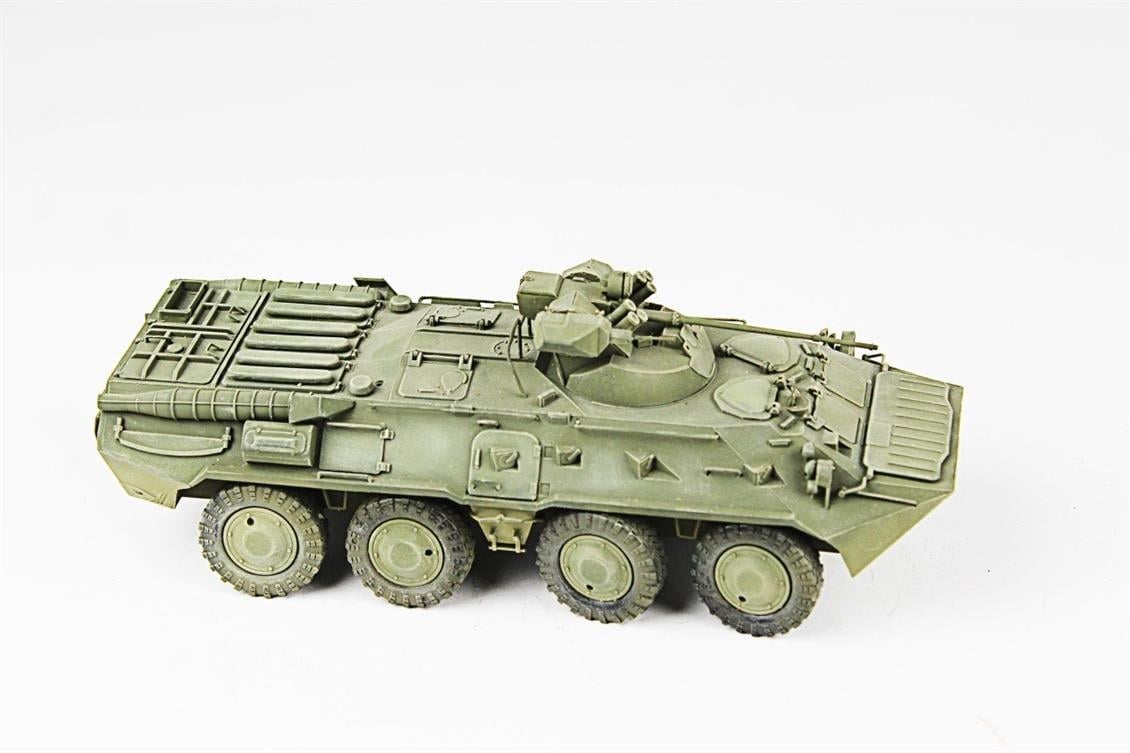 QD224 1/35 BTR-80A, Zvezda, Sergilemeye Hazır Plastik Tank Modeli