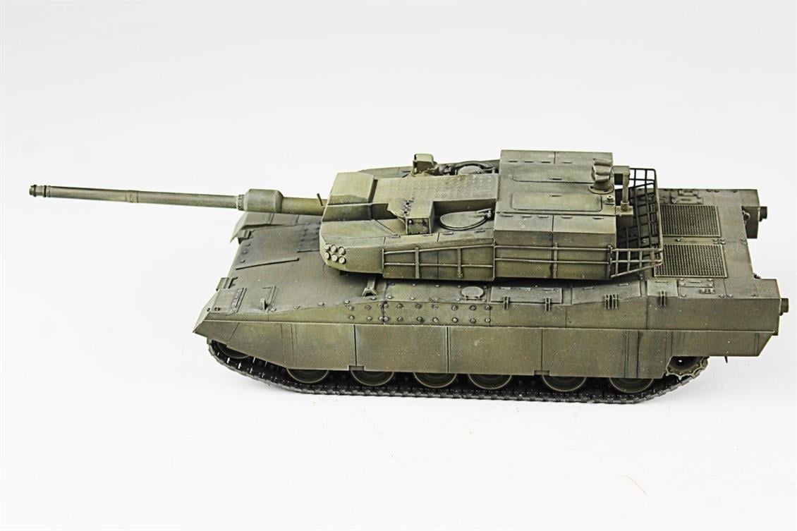 QD225 1/35 Altay Tankı Prototip Modeli, Scratch, Sergilemeye Hazır Plastik Tank Modeli