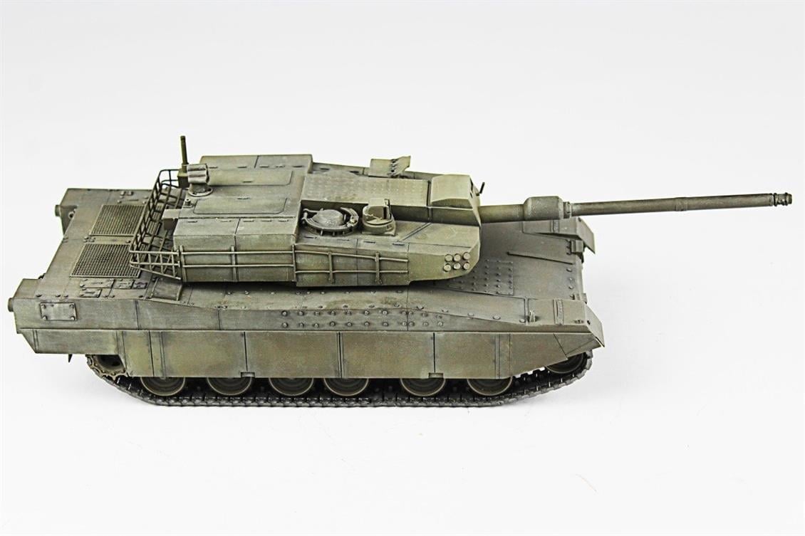 QD225 1/35 Altay Tankı Prototip Modeli, Scratch, Sergilemeye Hazır Plastik Tank Modeli