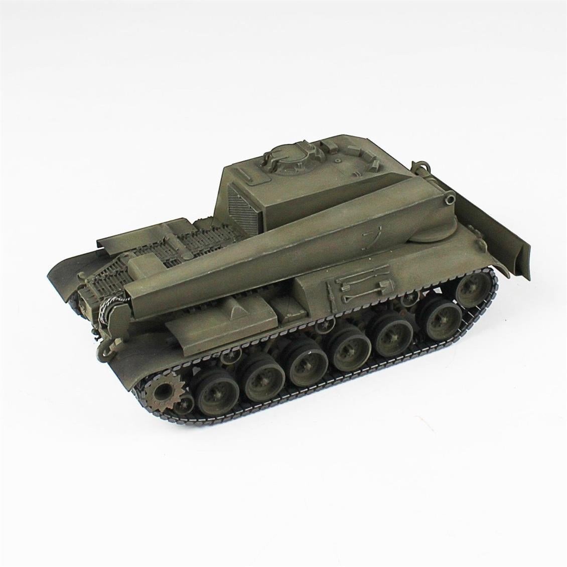 QD226 1/35 M48TK Tamay, Tamiya+Scratch, Sergilemeye Hazır Plastik Tank Modeli