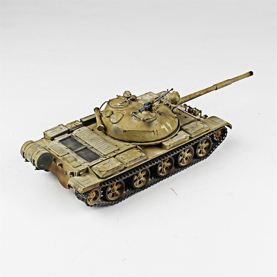 QD228 1/35 T-55, Italeri, Sergilemeye Hazır Plastik Tank Modeli