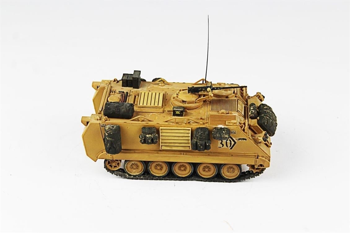 QD229 1/35 M113A2 12,7 mm. Kuleli, Tamiya, Sergilemeye Hazır Plastik Tank Modeli