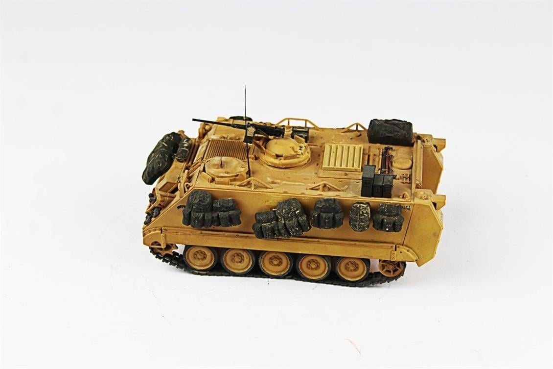QD229 1/35 M113A2 12,7 mm. Kuleli, Tamiya, Sergilemeye Hazır Plastik Tank Modeli