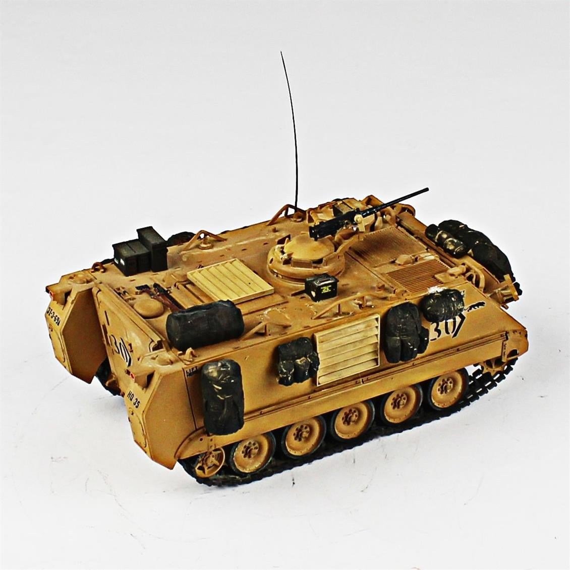 QD229 1/35 M113A2 12,7 mm. Kuleli, Tamiya, Sergilemeye Hazır Plastik Tank Modeli