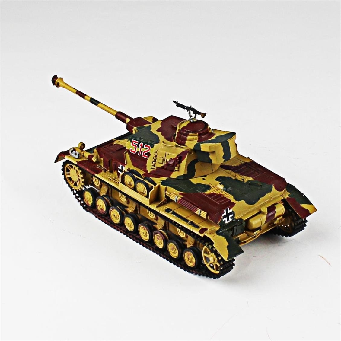 QD230 1/35 Panzer IV, Academy, Sergilemeye Hazır Plastik Tank Modeli