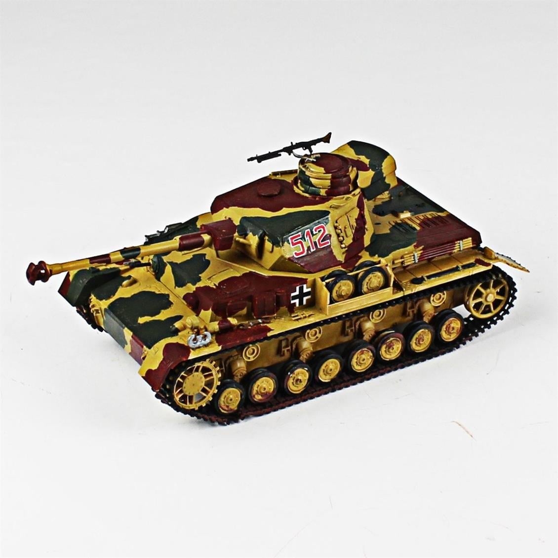 QD230 1/35 Panzer IV, Academy, Sergilemeye Hazır Plastik Tank Modeli