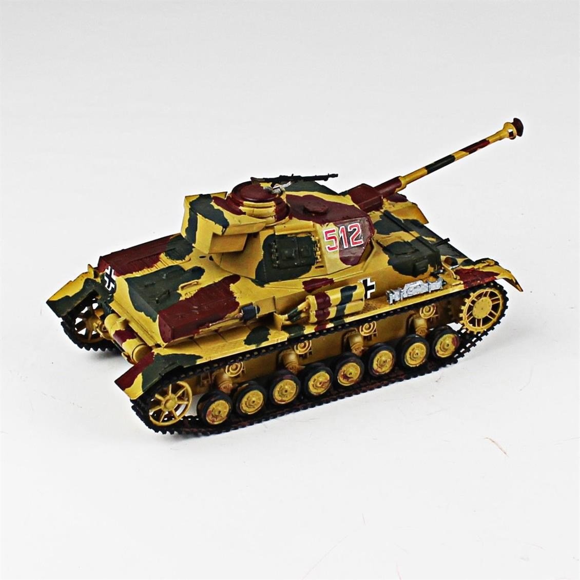 QD230 1/35 Panzer IV, Academy, Sergilemeye Hazır Plastik Tank Modeli