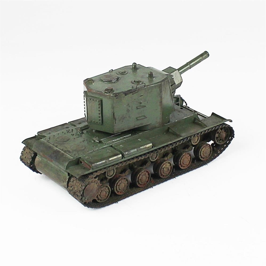 QD234 1/35 KV-2, Tamiya, Sergilemeye Hazır Plastik Tank Modeli
