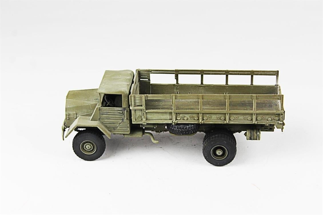 QD235 1/35 MAN 632 L2, HobbyFan+Scratch, Sergilemeye Hazır Plastik Tank Modeli