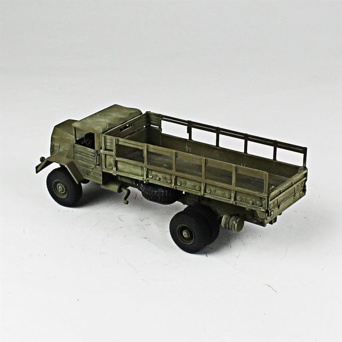 QD235 1/35 MAN 632 L2, HobbyFan+Scratch, Sergilemeye Hazır Plastik Tank Modeli