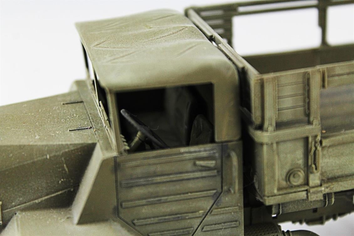 QD235 1/35 MAN 632 L2, HobbyFan+Scratch, Sergilemeye Hazır Plastik Tank Modeli