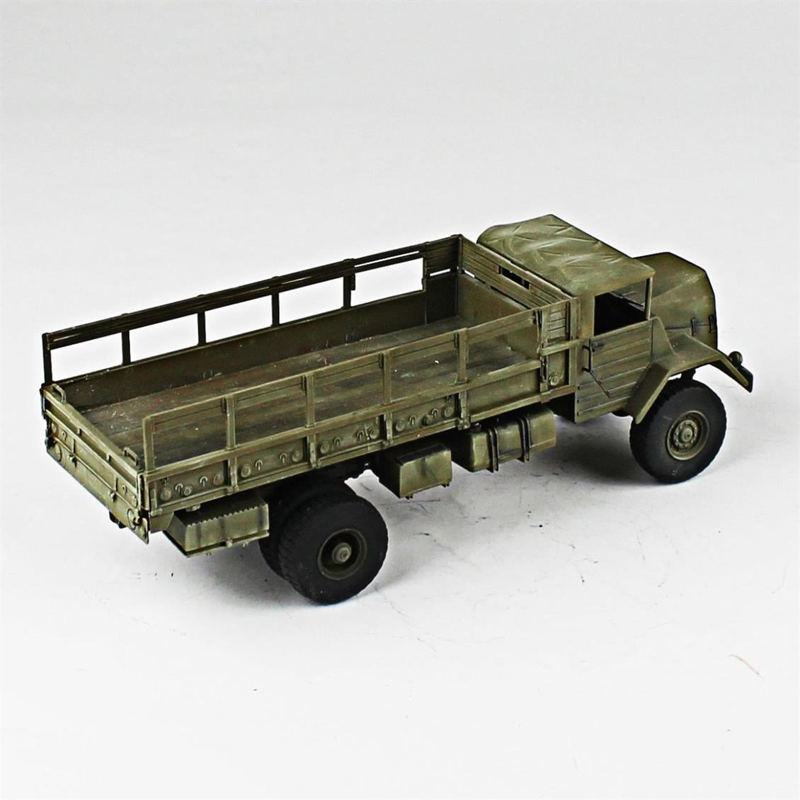 QD235 1/35 MAN 632 L2, HobbyFan+Scratch, Sergilemeye Hazır Plastik Tank Modeli