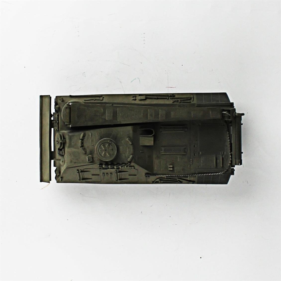 QD236 1/35 Bergepanzer II, Scratch,  Sergilemeye Hazır Plastik Tank Modeli