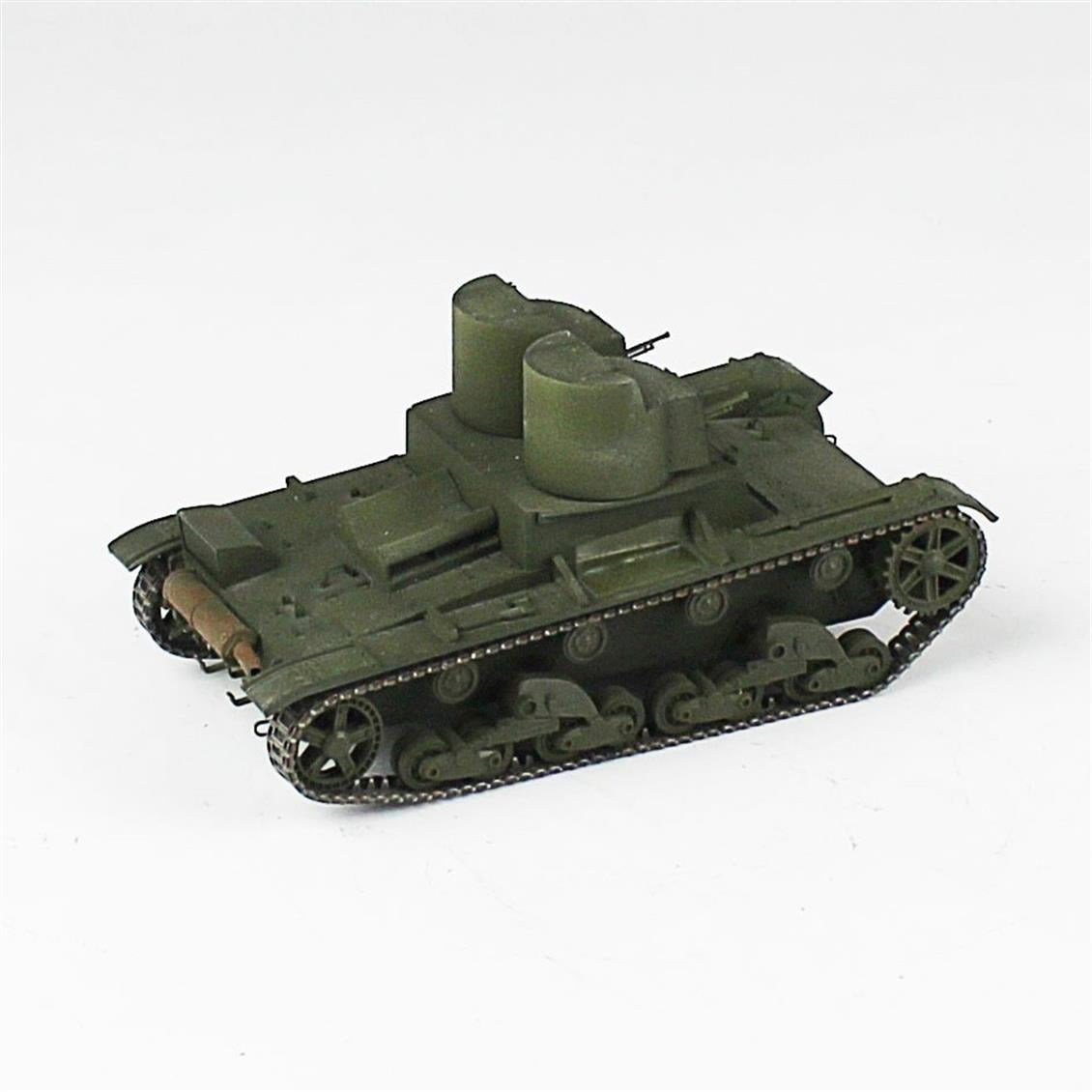 QD239 1/35 T-26 Hafif Tank, Hobbyboss, Sergilemeye Hazır Plastik Tank Modeli