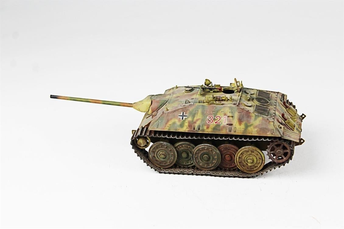 QD246 1/35 Hetzer, Tamiya, Sergilemeye Hazır Plastik Tank Modeli