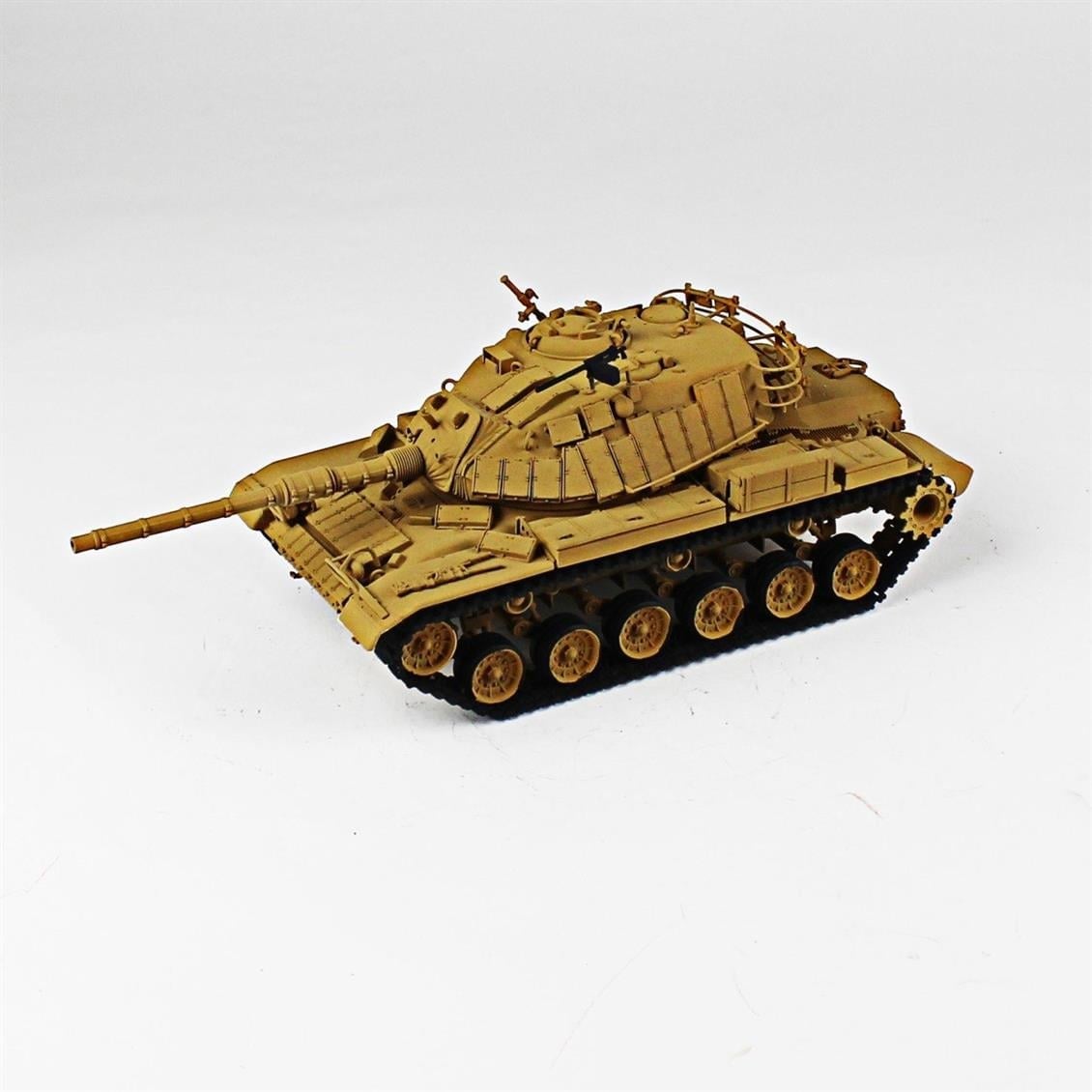 QD248 1/35 M-60 Blazer, Italeri, Sergilemeye Hazır Plastik Tank Modeli