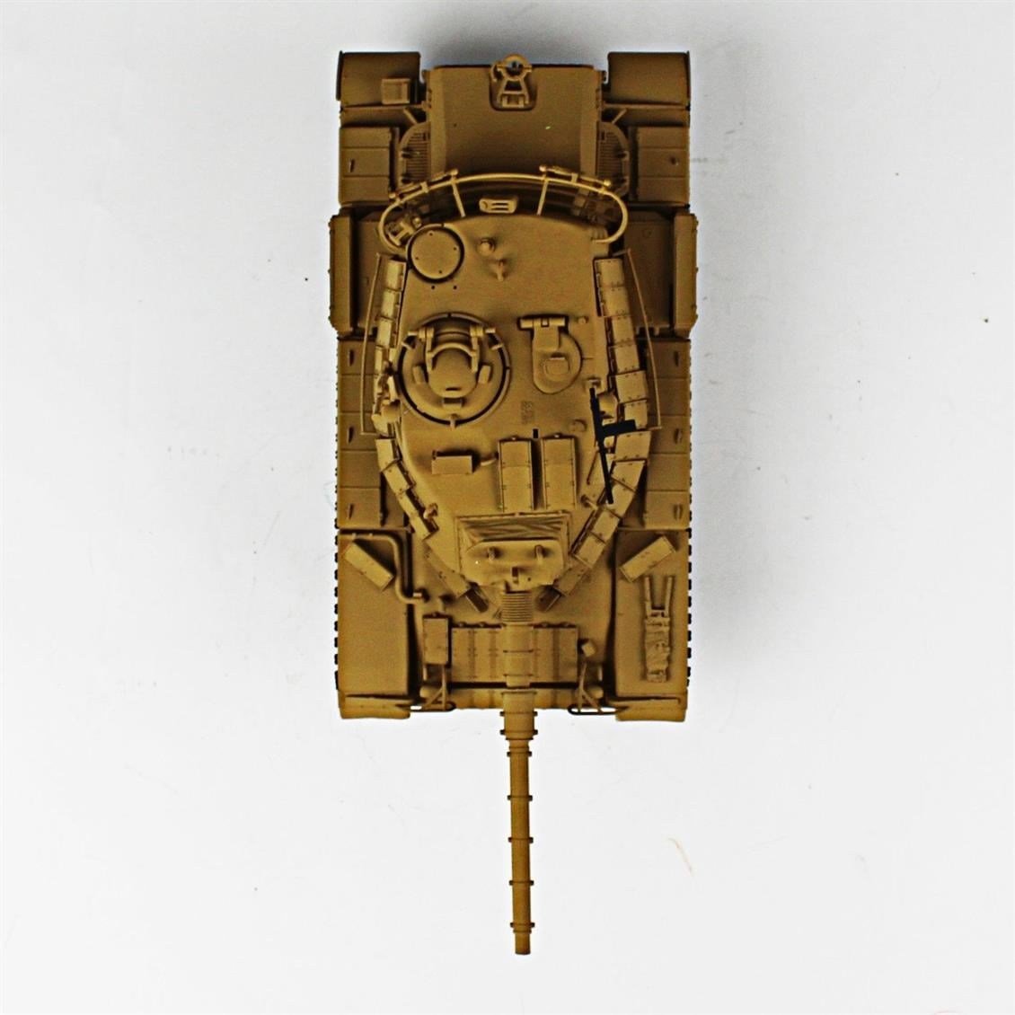 QD248 1/35 M-60 Blazer, Italeri, Sergilemeye Hazır Plastik Tank Modeli