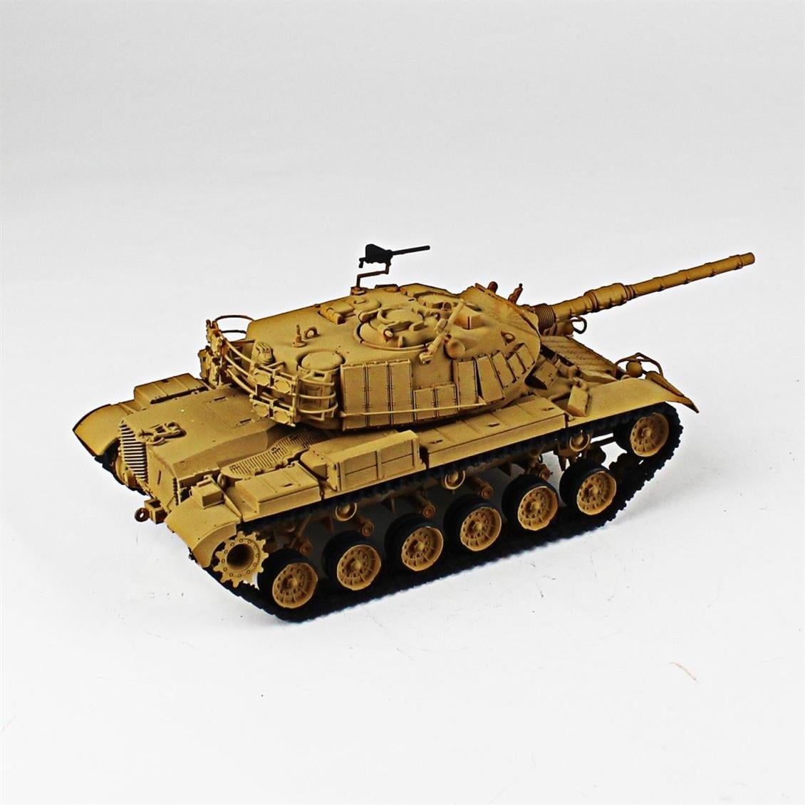 QD248 1/35 M-60 Blazer, Italeri, Sergilemeye Hazır Plastik Tank Modeli