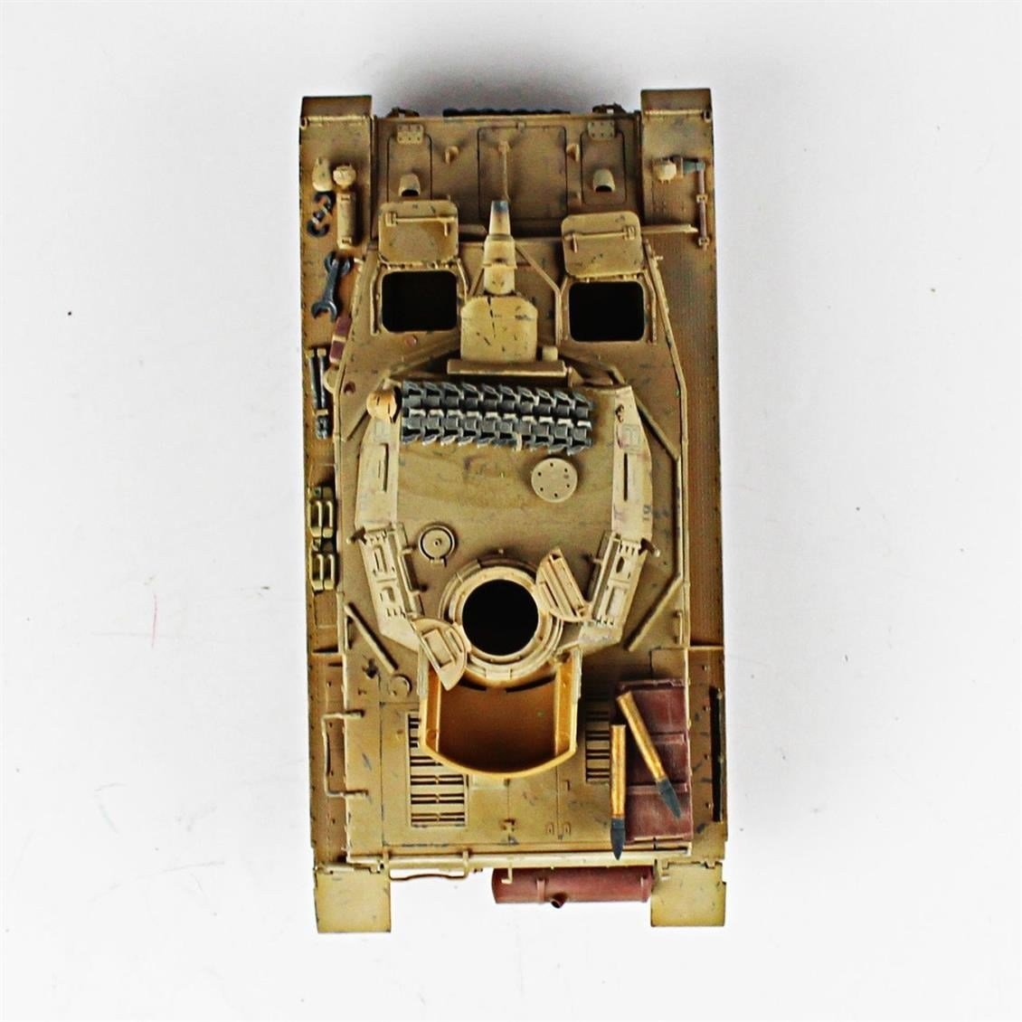 QD250 1/35 Panzer IV Ausf D, Tamiya, Sergilemeye Hazır Plastik Tank Modeli