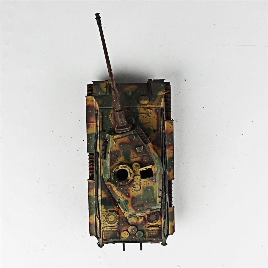 QD259 1/35 King Tiger, Tamiya, Sergilemeye Hazır Plastik Tank Modeli