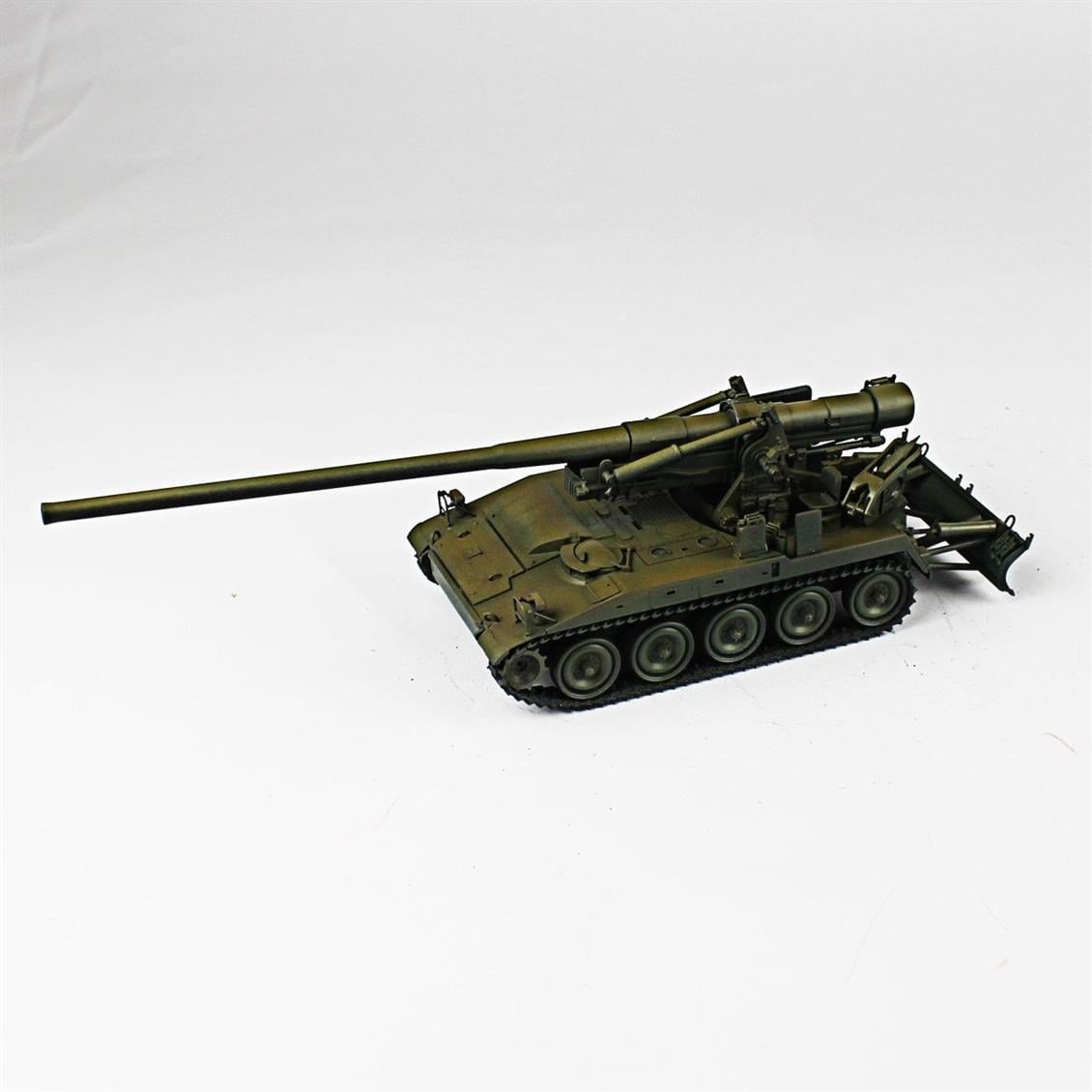 QD263 1/35 M107 175 mm. KMS, Italeri, Sergilemeye Hazır Plastik Tank Modeli
