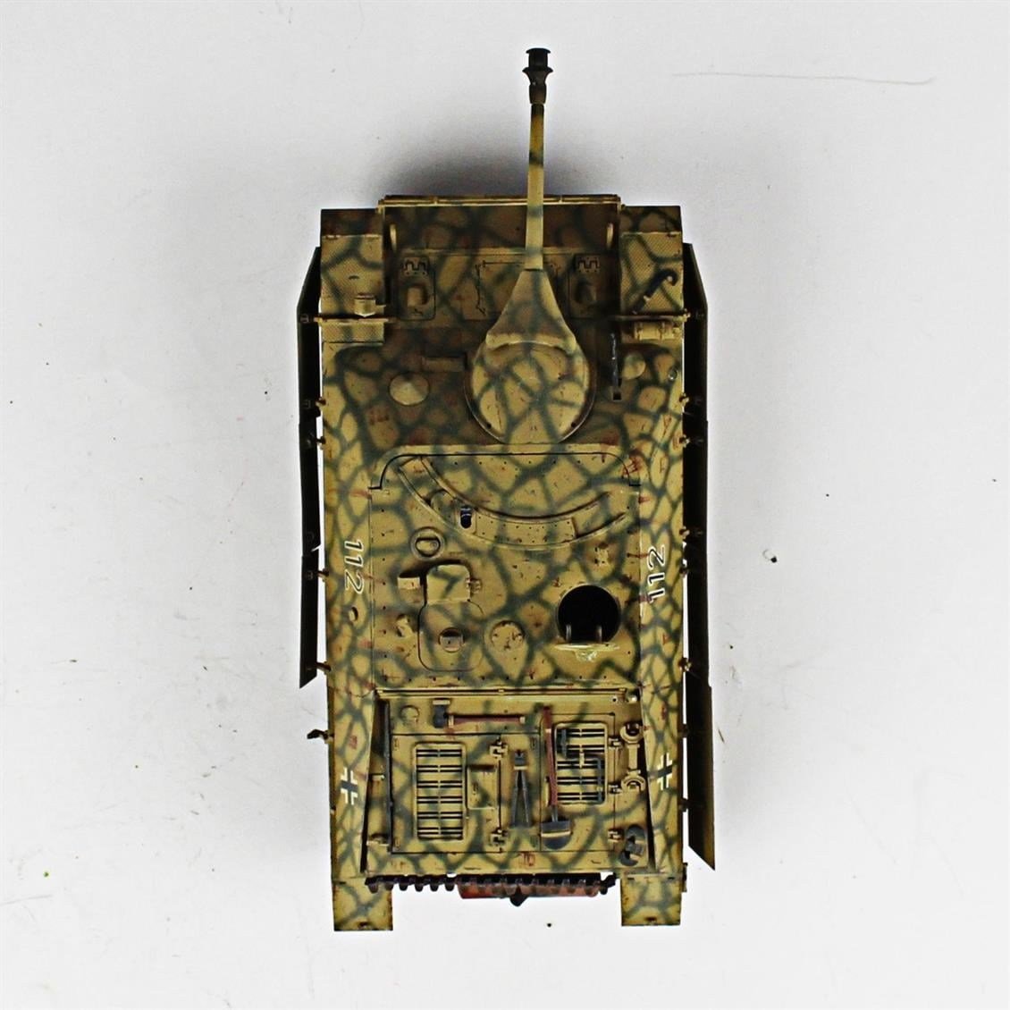 QD264 1/35 Jagdpanzer IV, Italeri, Sergilemeye Hazır Plastik Tank Modeli