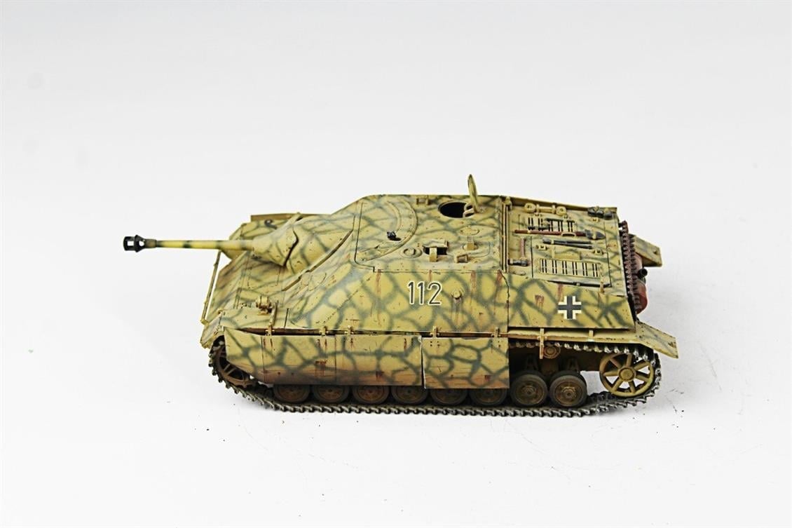 QD264 1/35 Jagdpanzer IV, Italeri, Sergilemeye Hazır Plastik Tank Modeli
