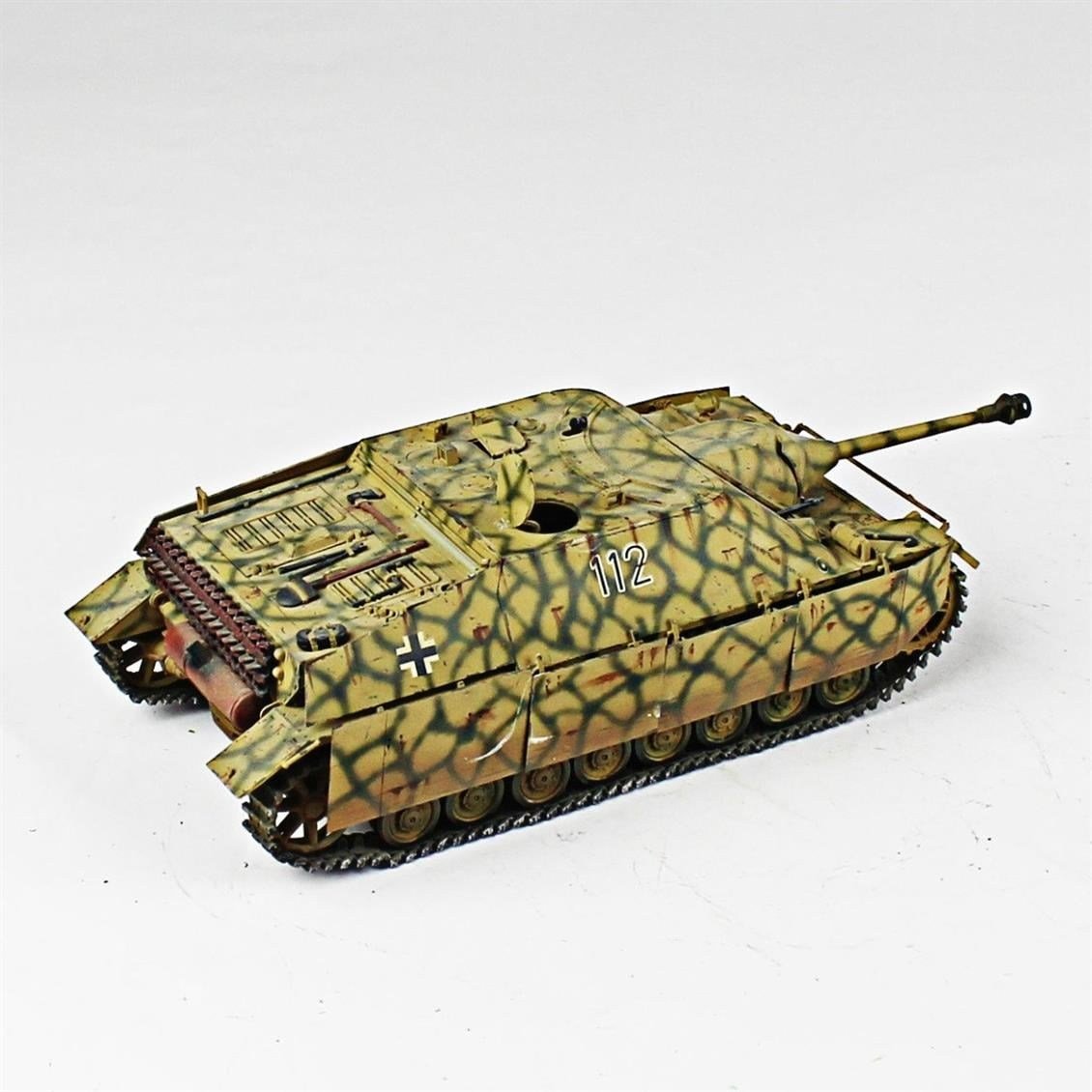 QD264 1/35 Jagdpanzer IV, Italeri, Sergilemeye Hazır Plastik Tank Modeli