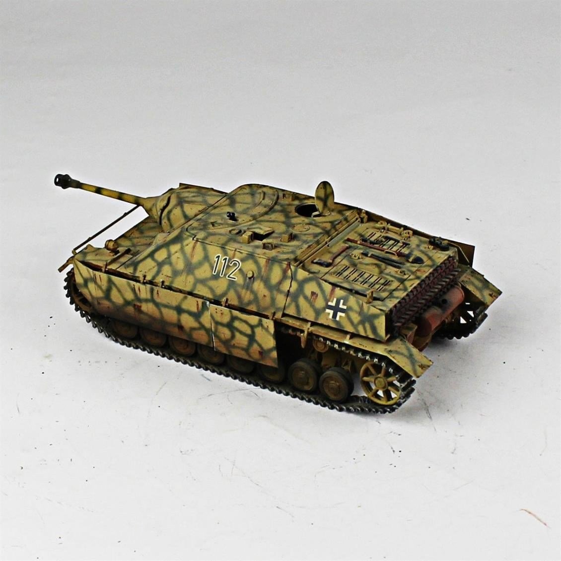 QD264 1/35 Jagdpanzer IV, Italeri, Sergilemeye Hazır Plastik Tank Modeli