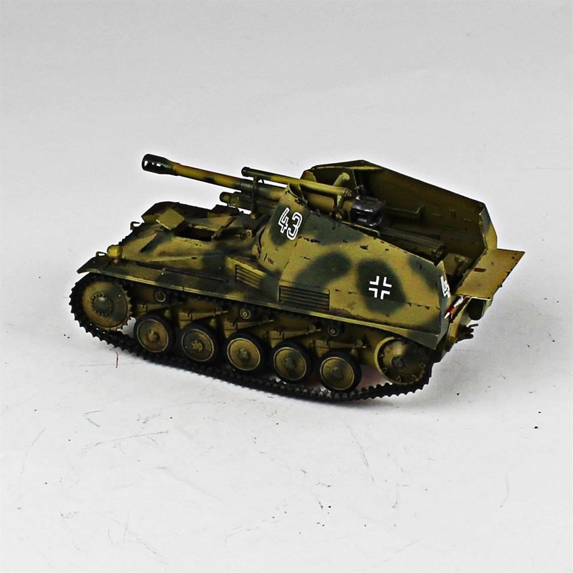 QD265 1/35 Marder, Tamiya, Sergilemeye Hazır Plastik Tank Modeli