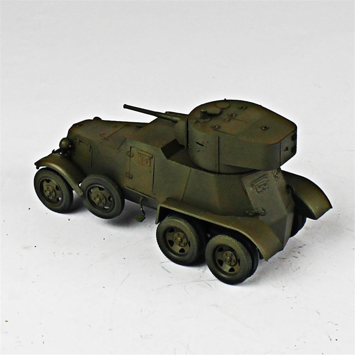QD268 1/35 BA-6, Zvezda, Sergilemeye Hazır Plastik Tank Modeli
