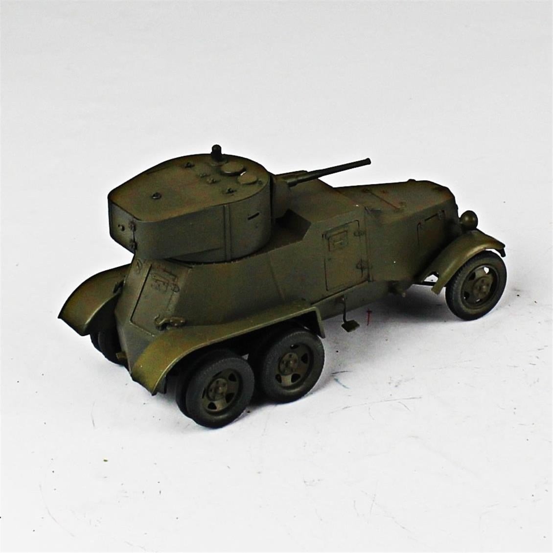 QD268 1/35 BA-6, Zvezda, Sergilemeye Hazır Plastik Tank Modeli