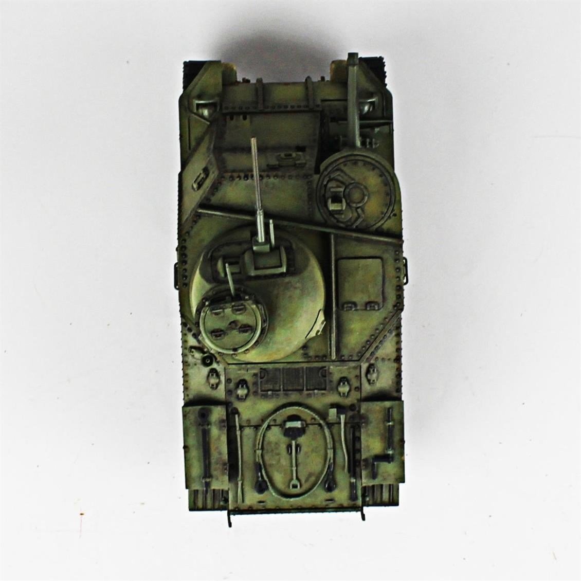 QD269 1/35 M3 Lee, Tamiya, Sergilemeye Hazır Plastik Tank Modeli