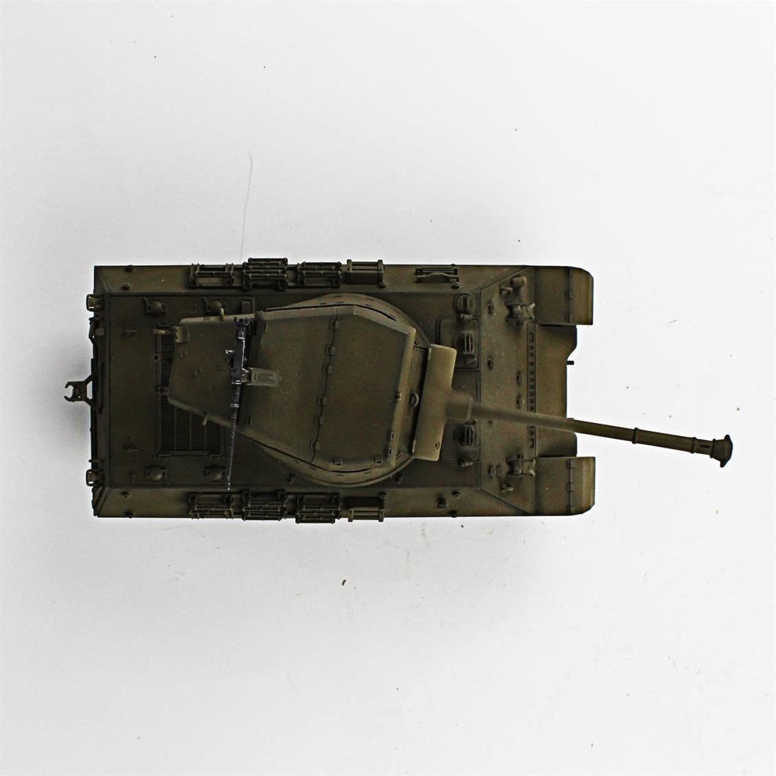 QD271 1/35 M36 Jackson, Academy, Sergilemeye Hazır Plastik Tank Modeli