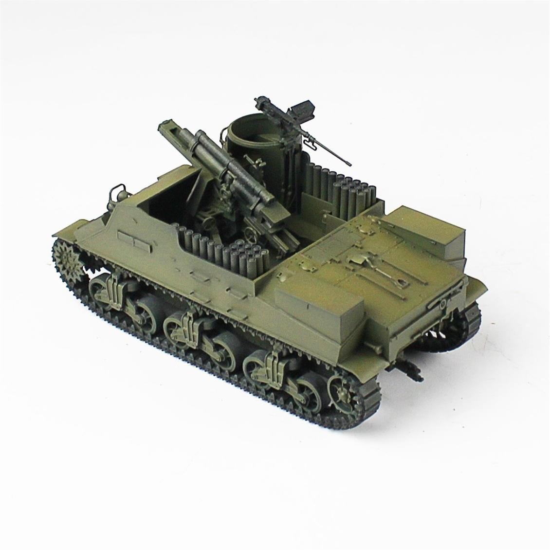 QD272 1/35 M7 Priest, Italeri, Sergilemeye Hazır Plastik Tank Modeli