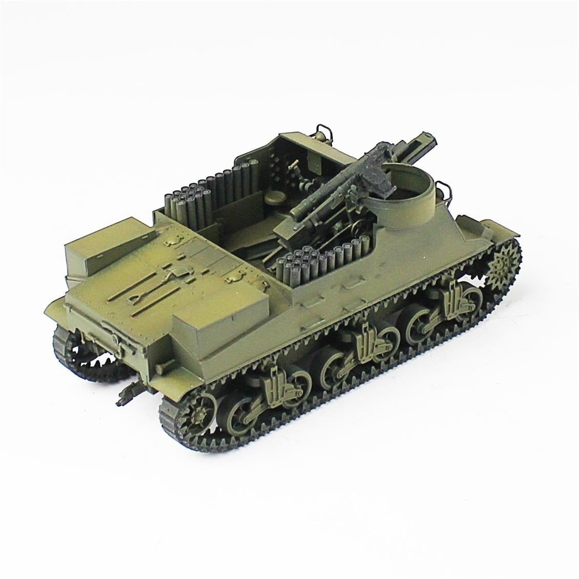 QD272 1/35 M7 Priest, Italeri, Sergilemeye Hazır Plastik Tank Modeli
