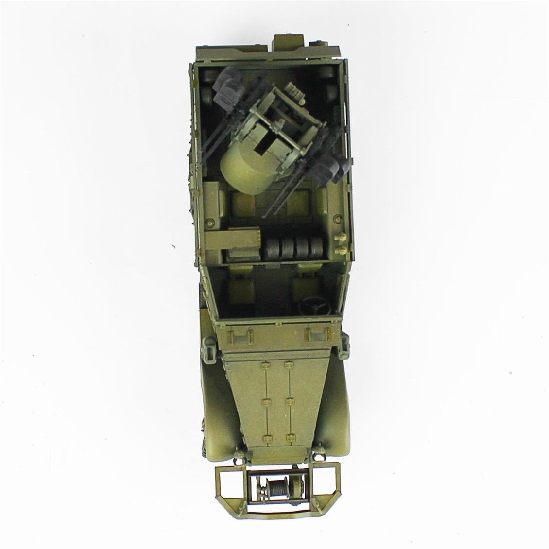 QD274 1/35 M16 Halftrack, Dragon, Sergilemeye Hazır Plastik Tank Modeli