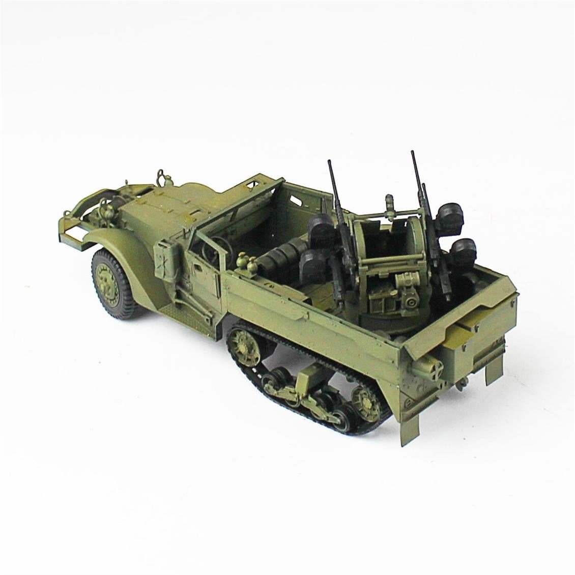 QD274 1/35 M16 Halftrack, Dragon, Sergilemeye Hazır Plastik Tank Modeli