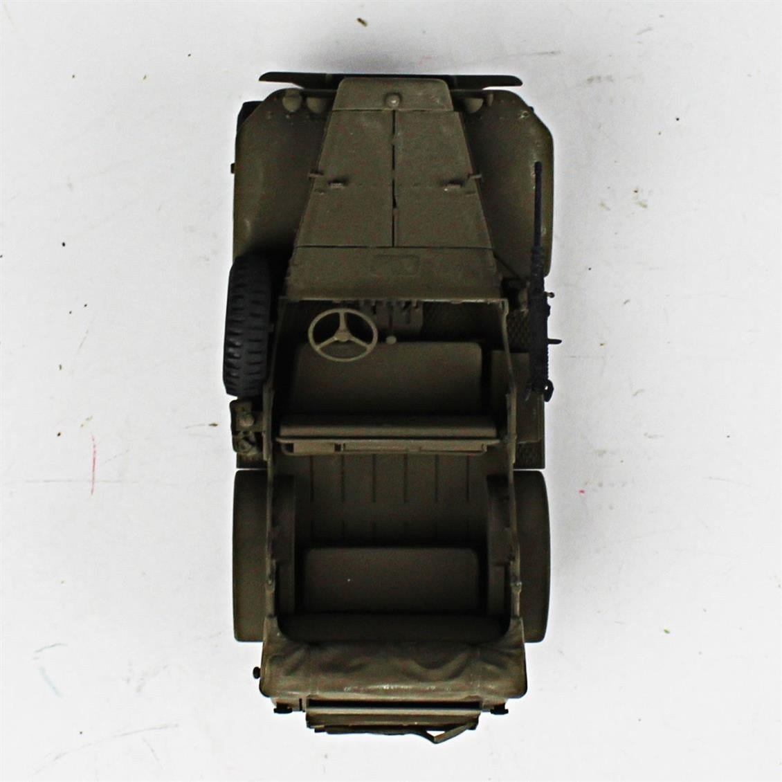 QD276 1/35 Dodge WC, AFV Club, Sergilemeye Hazır Plastik Tank Modeli