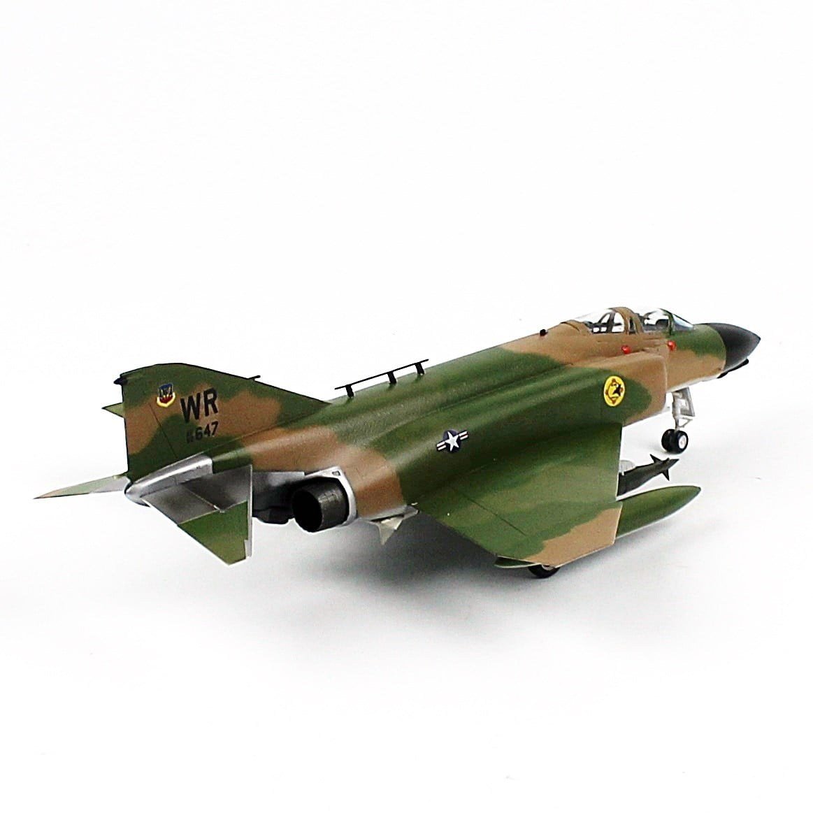 QD604 1/72 Ölçek, F-4C Early Vietnam, Sergilemeye Hazır Savaş Uçağı Modeli